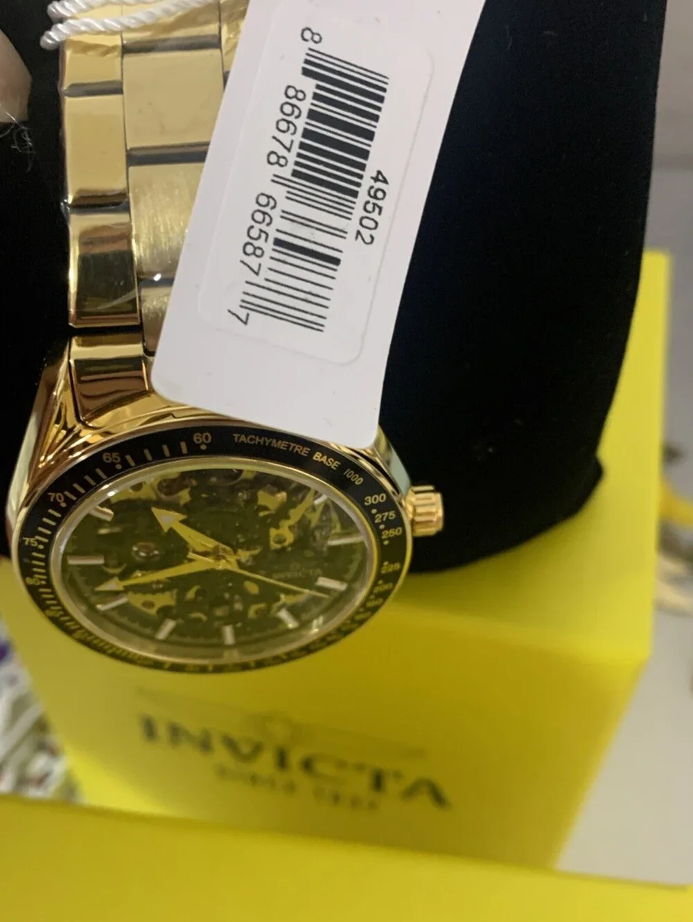 Invicta Objet D Art Automatic Men's Watch - 43mm. Gold (AIC-49502) New